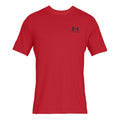 Sportstyle Left Chest T-shirt Heren-Rood,Zwart