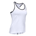 Knockout Tanktop Dames-Wit,Zwart