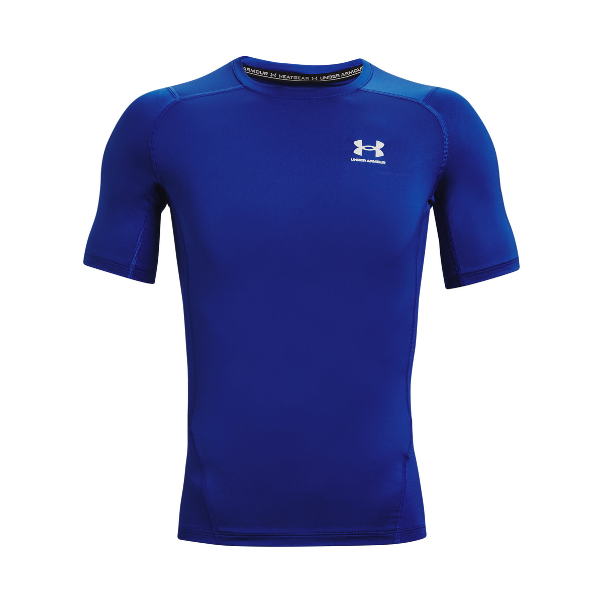 Under Armour Heatgear Comp T-shirt Heren - blauw, wit