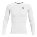 Heatgear Comp Longsleeve Heren-Wit,Zwart