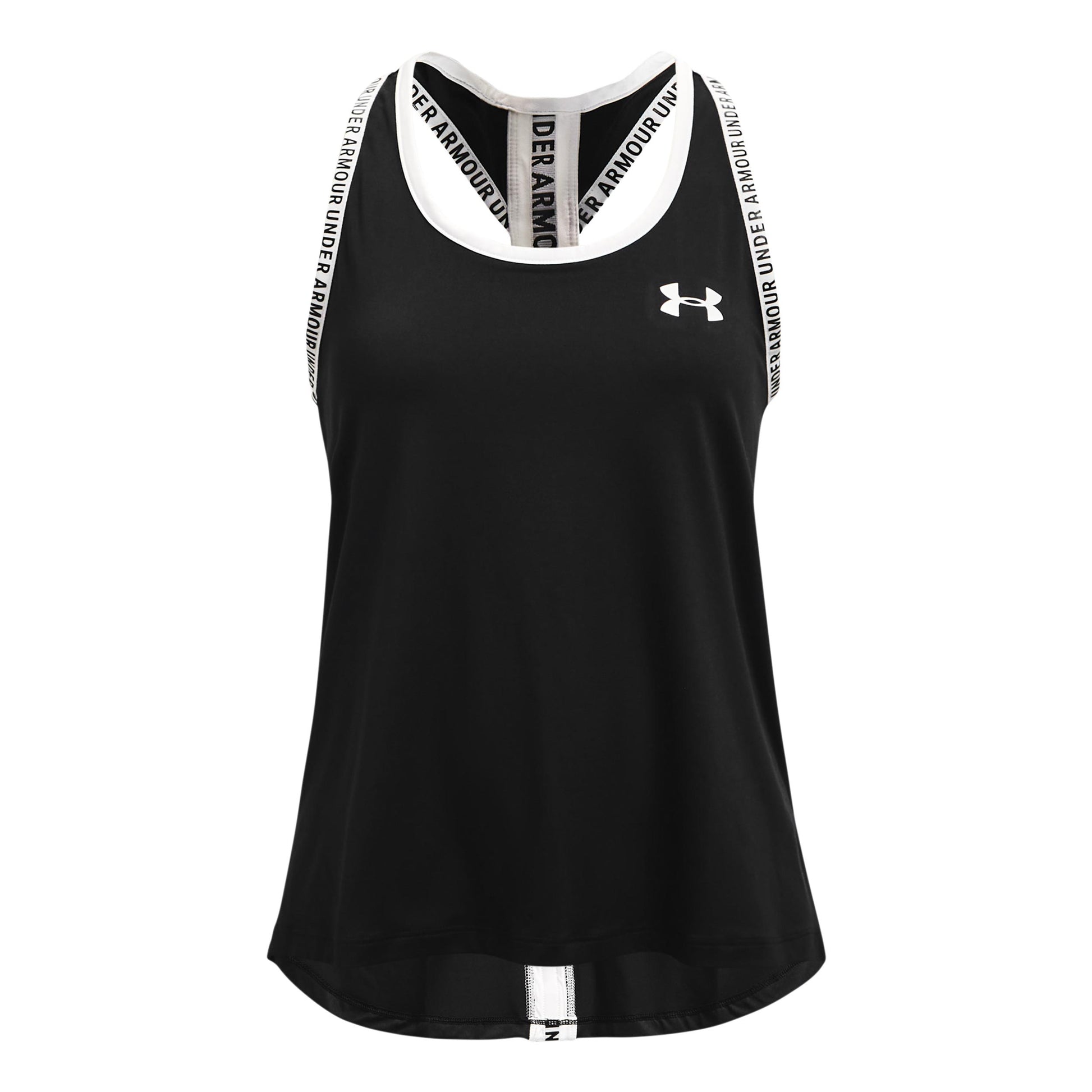 Under Armour Knockout Tanktop Meisjes - zwart,