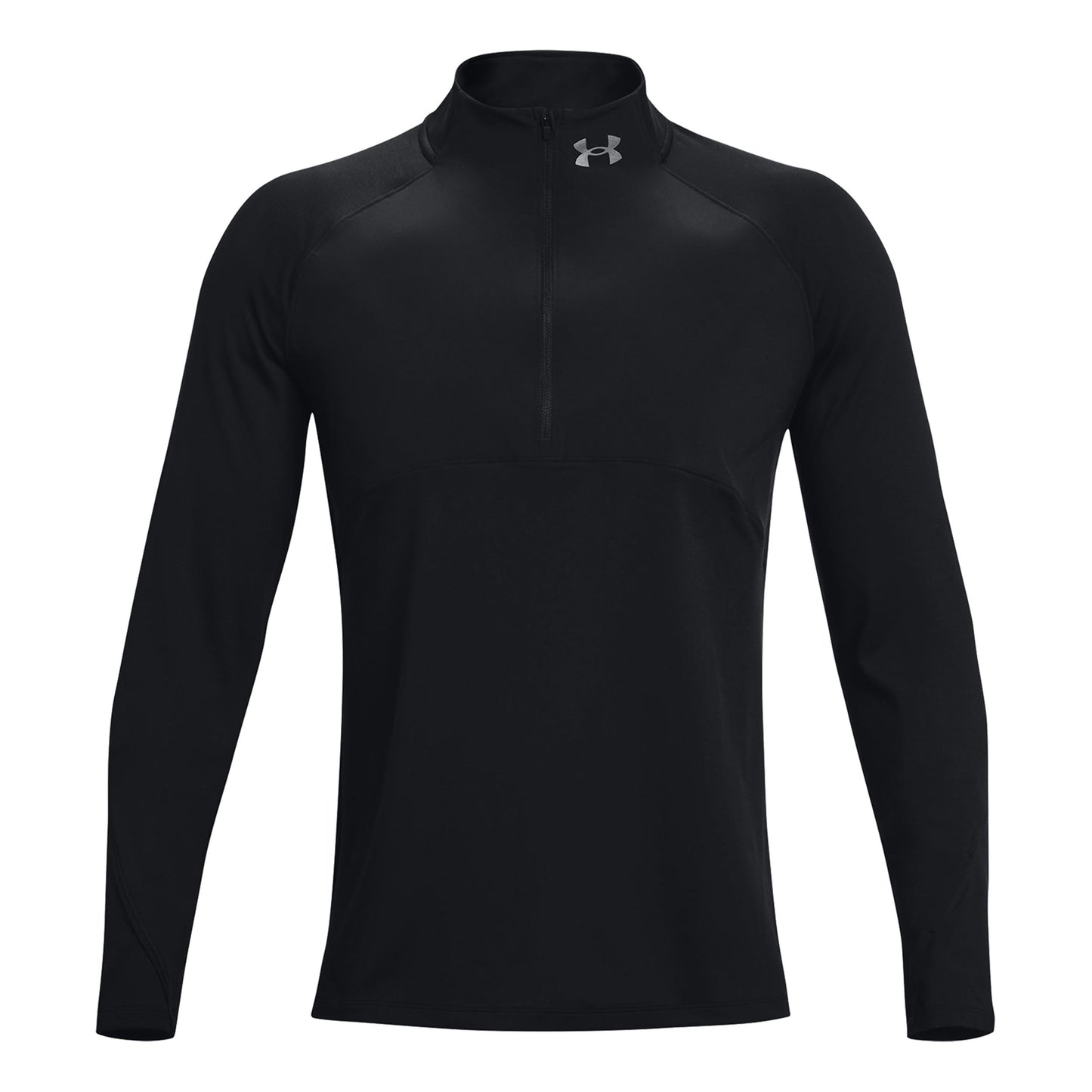 Under Armour Qualifier 2.0 1/2 Zip Longsleeve Heren-Zwart