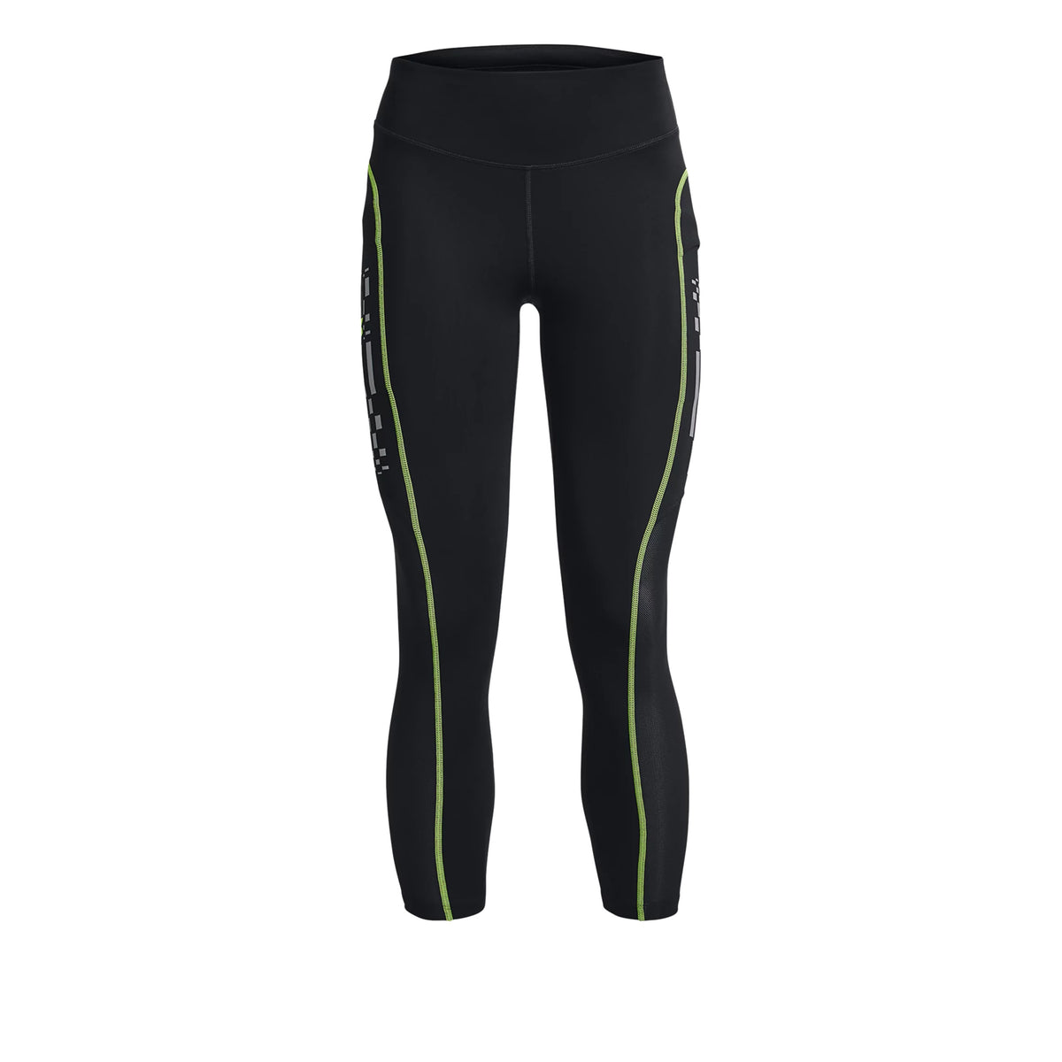 Under Armour Run Anywhere Ankle Tight Dames - zwart, groen