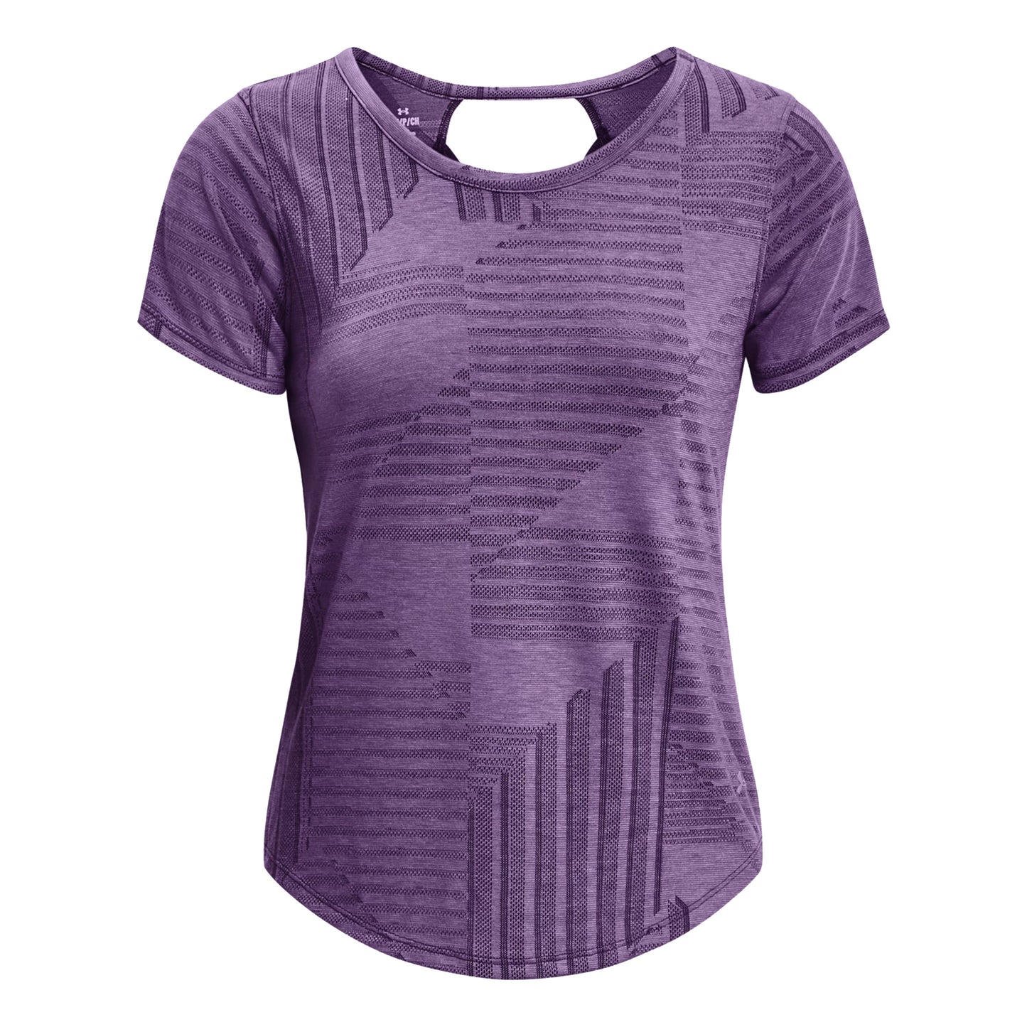 Under Armour Streaker Deco Diamond Hardloopshirt Dames - paars,