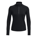 Qualifier Run Half-Zip Longsleeve Dames-Zwart