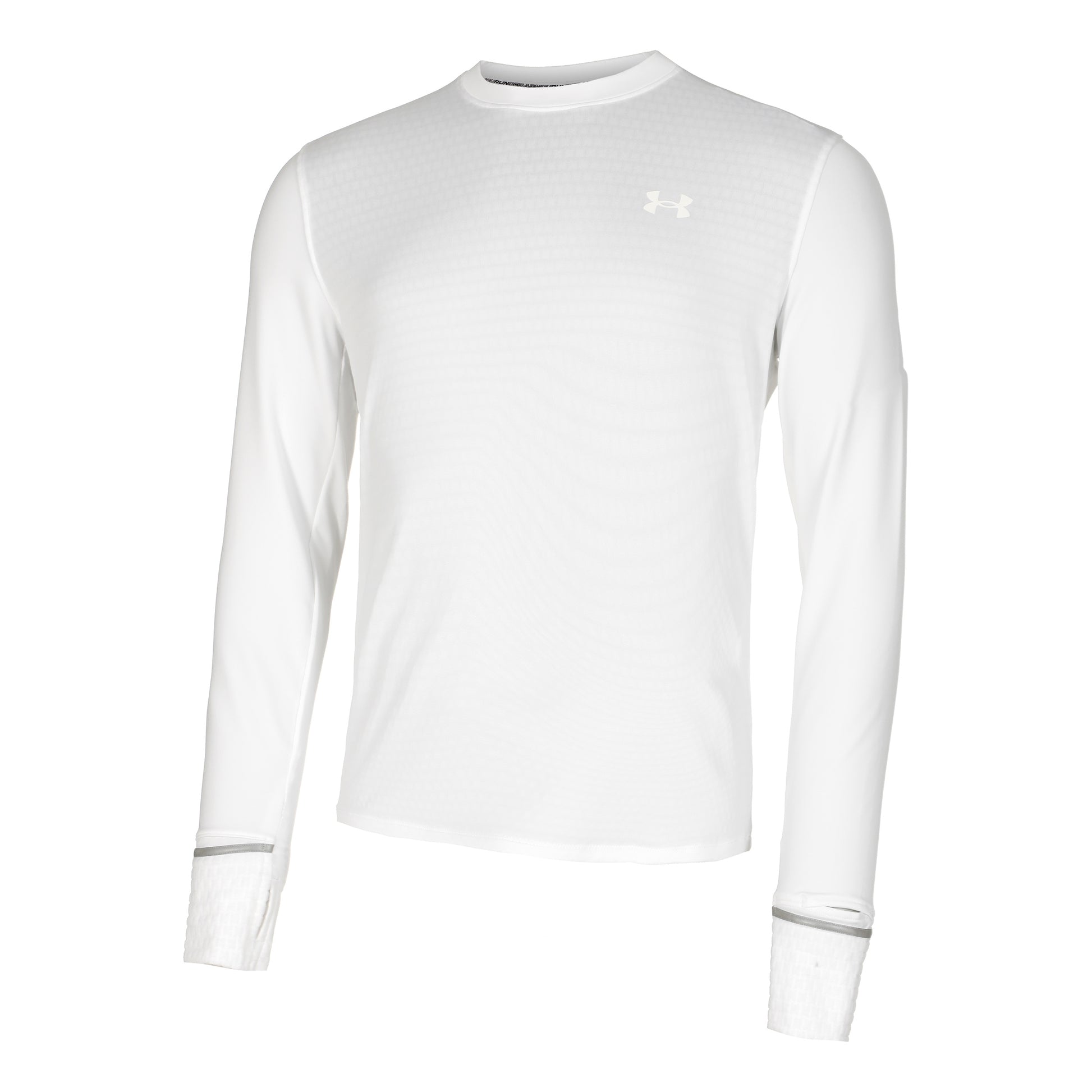 Under Armour Qualifier Cold Topje hardlopen Heren - wit,