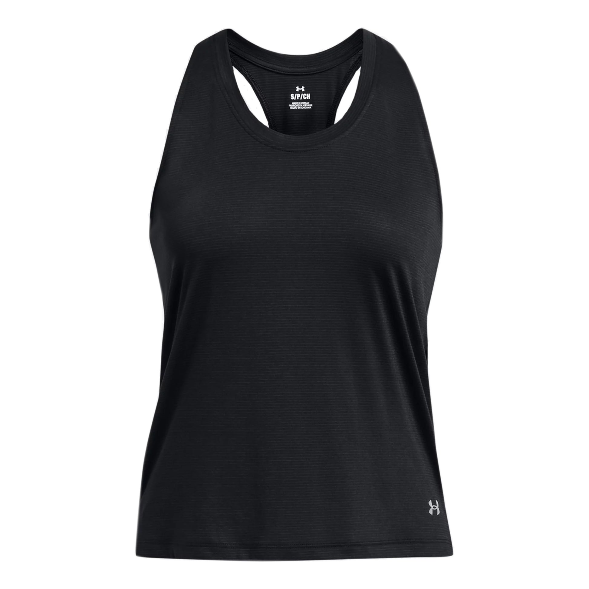 Under Armour Streaker Topje Hardlopen Dames-Zwart