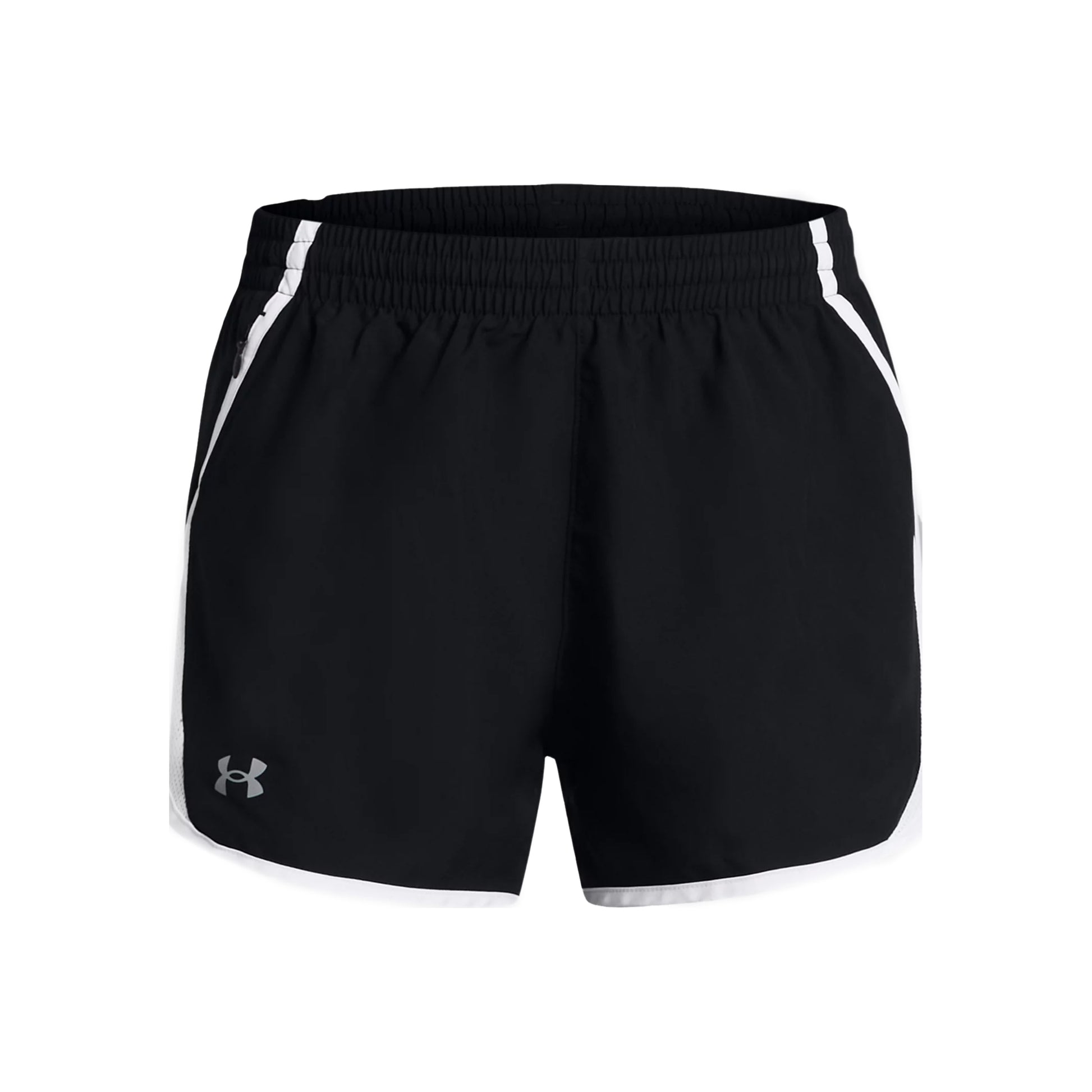 Under Armour Fly By 3in  Hardloopshorts Dames - zwart, wit