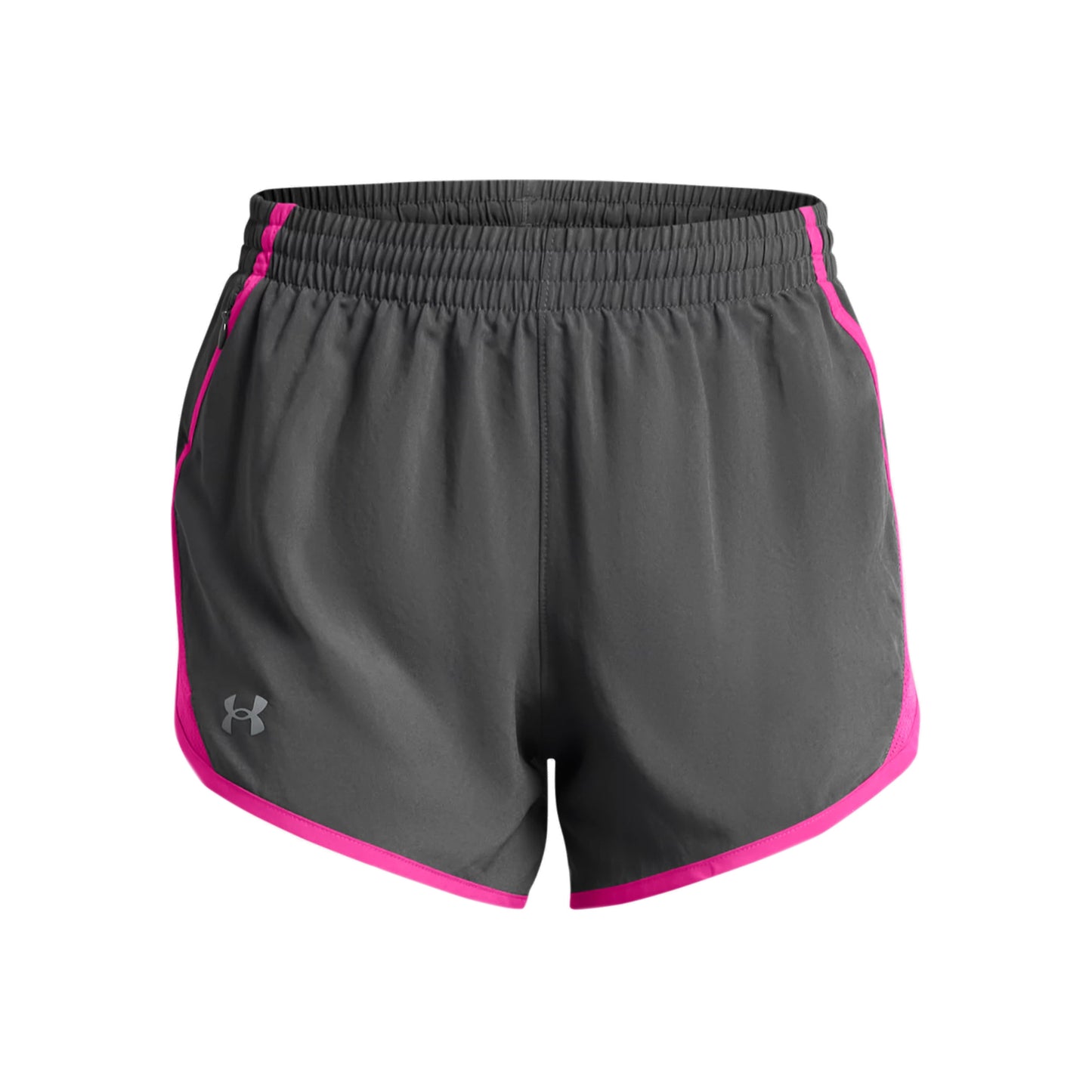 Under Armour Fly By 3in  Hardloopshorts Dames - grijs, roze
