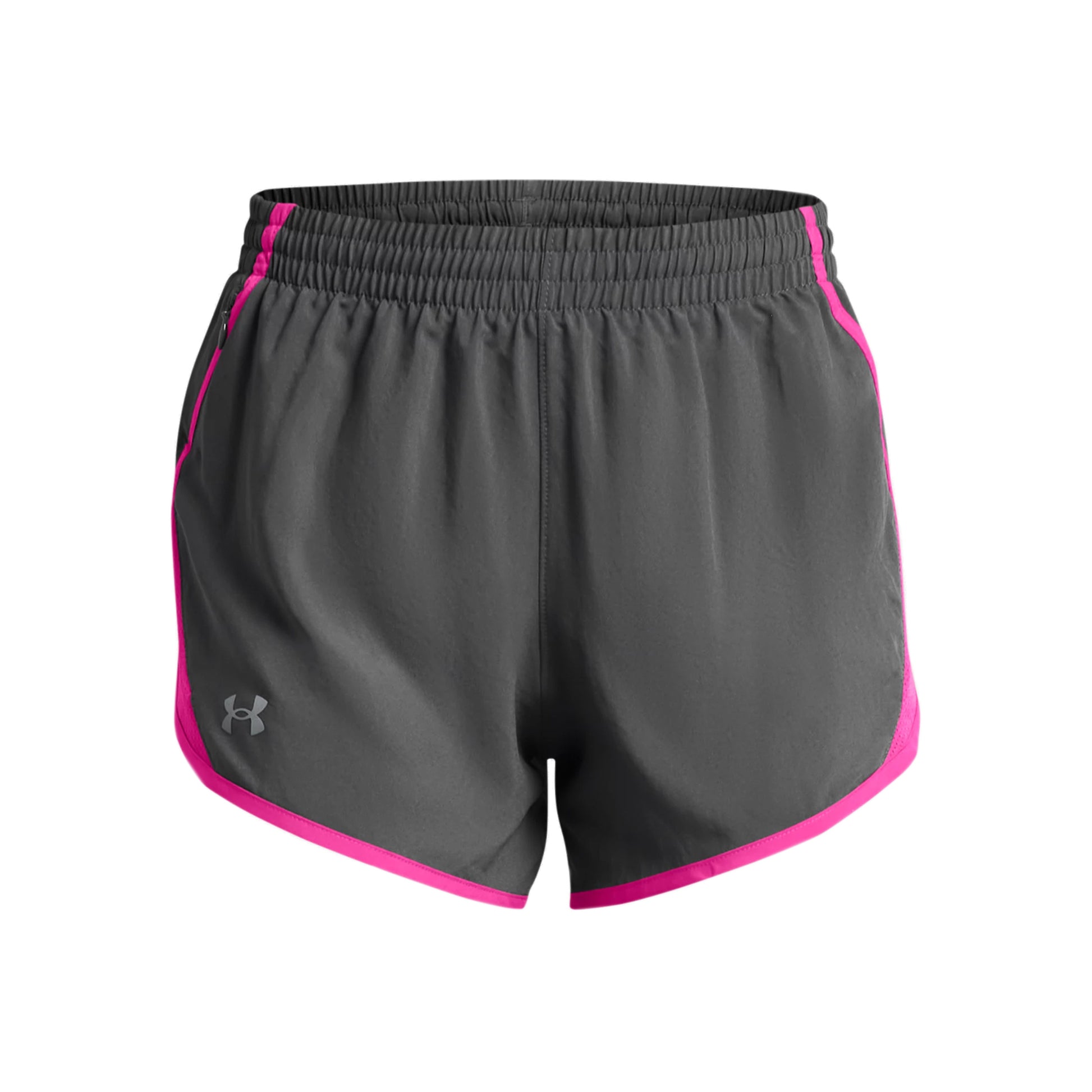 Under Armour Fly By 3in  Hardloopshorts Dames - grijs, roze