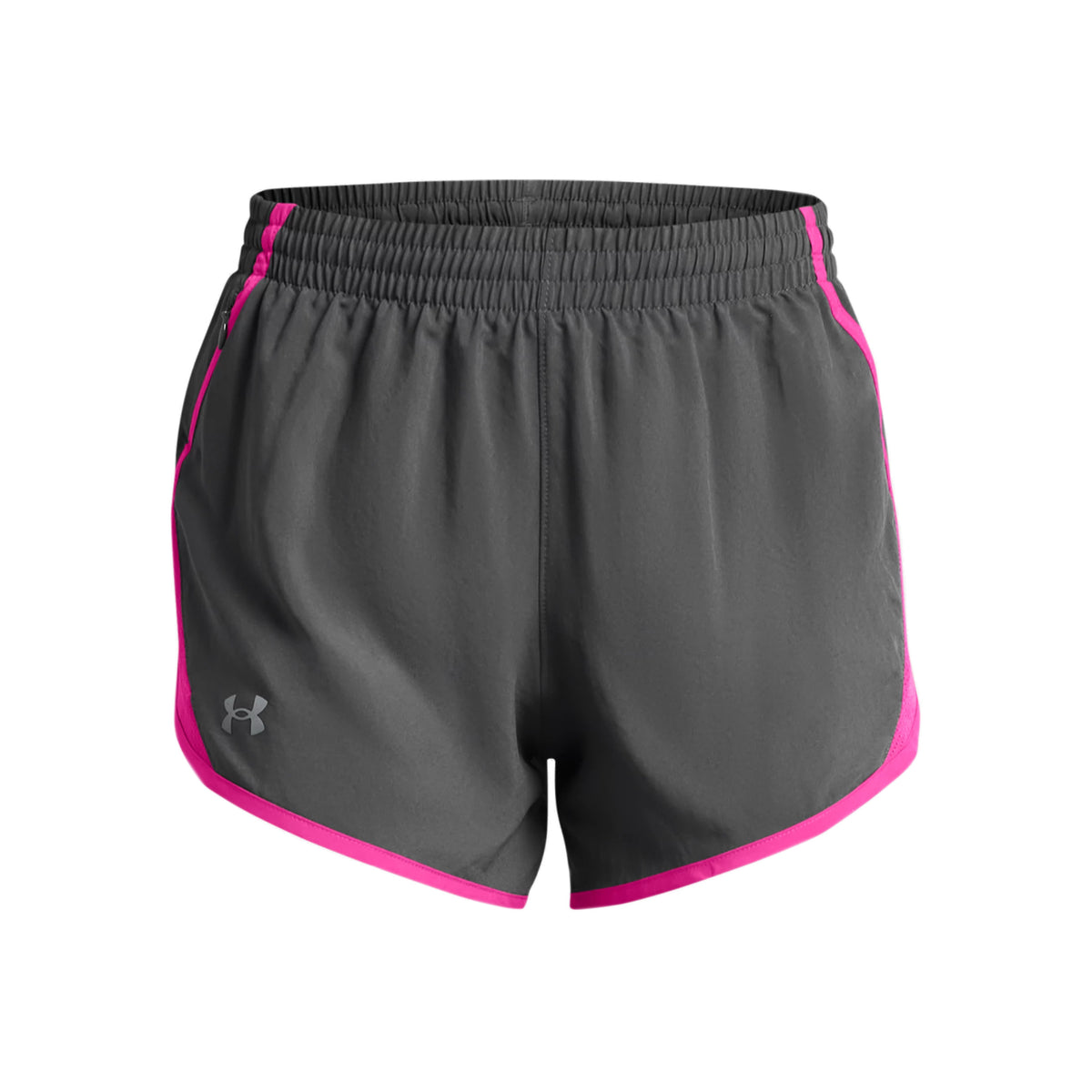 Under Armour Fly By 3in  Hardloopshorts Dames - grijs, roze