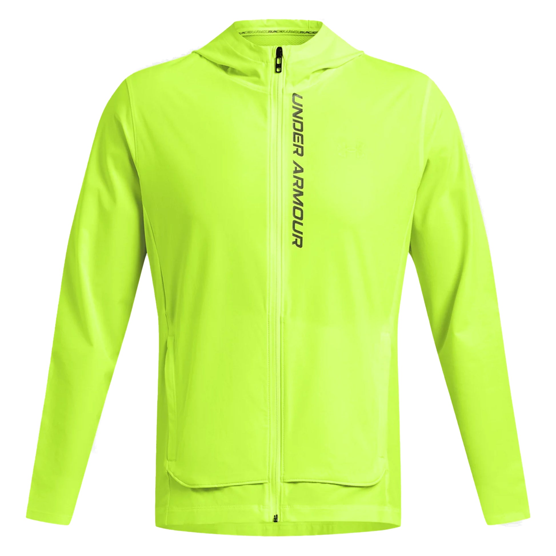 Under Armour Outrun The Storm Hardloopjas Heren - neongeel, zwart