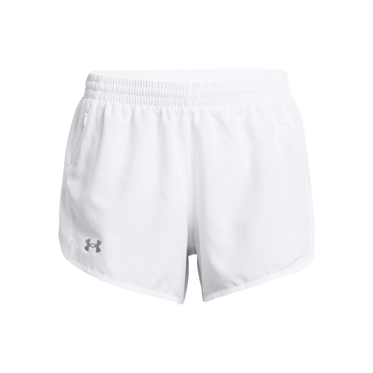 Under Armour Fly By 3in  Hardloopshorts Dames - wit