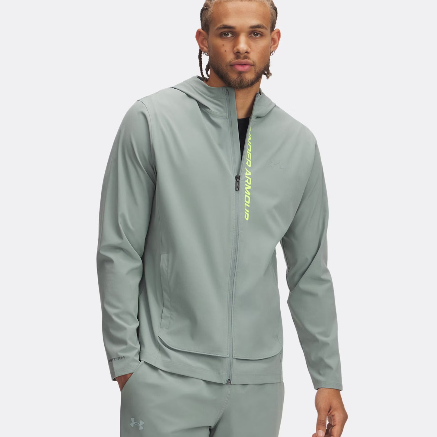 Under Armour Outrun The Storm Hardloopjas Heren-Groen