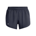 Fly By 3in Hardloopshorts Dames-Grijs