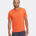Launch Camo Hardloopshirt Heren-Oranje