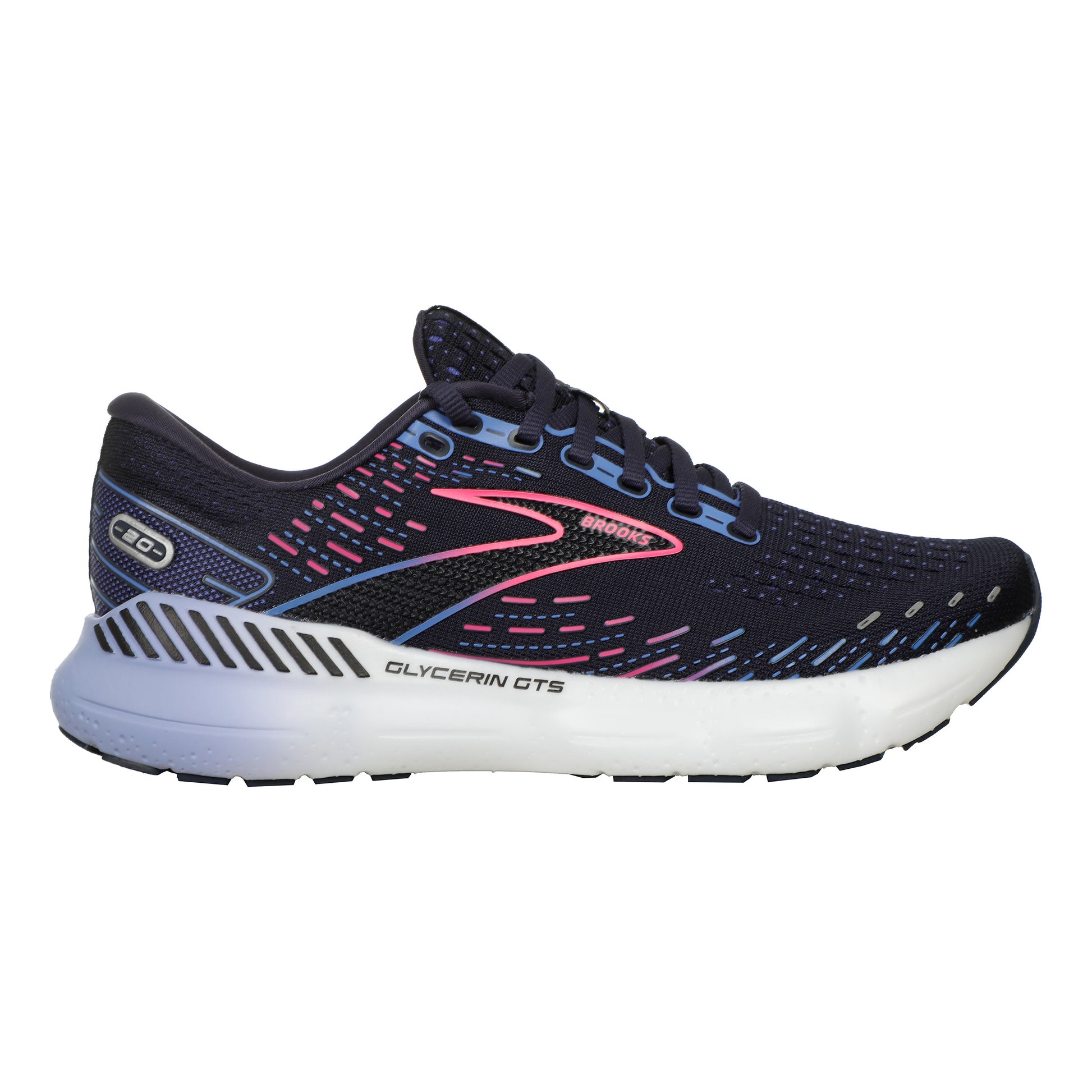Brooks Glycerin GTS 20 Neutrale schoen Dames - zwart,