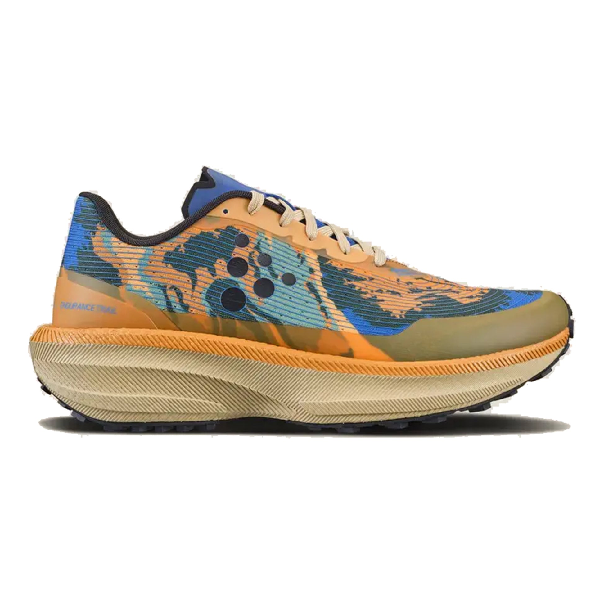 Craft Endurance Trail Trailschoen Heren - oranje, blauw
