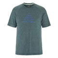 Pro Trail Wool Hardloopshirt Heren-Blaugrau