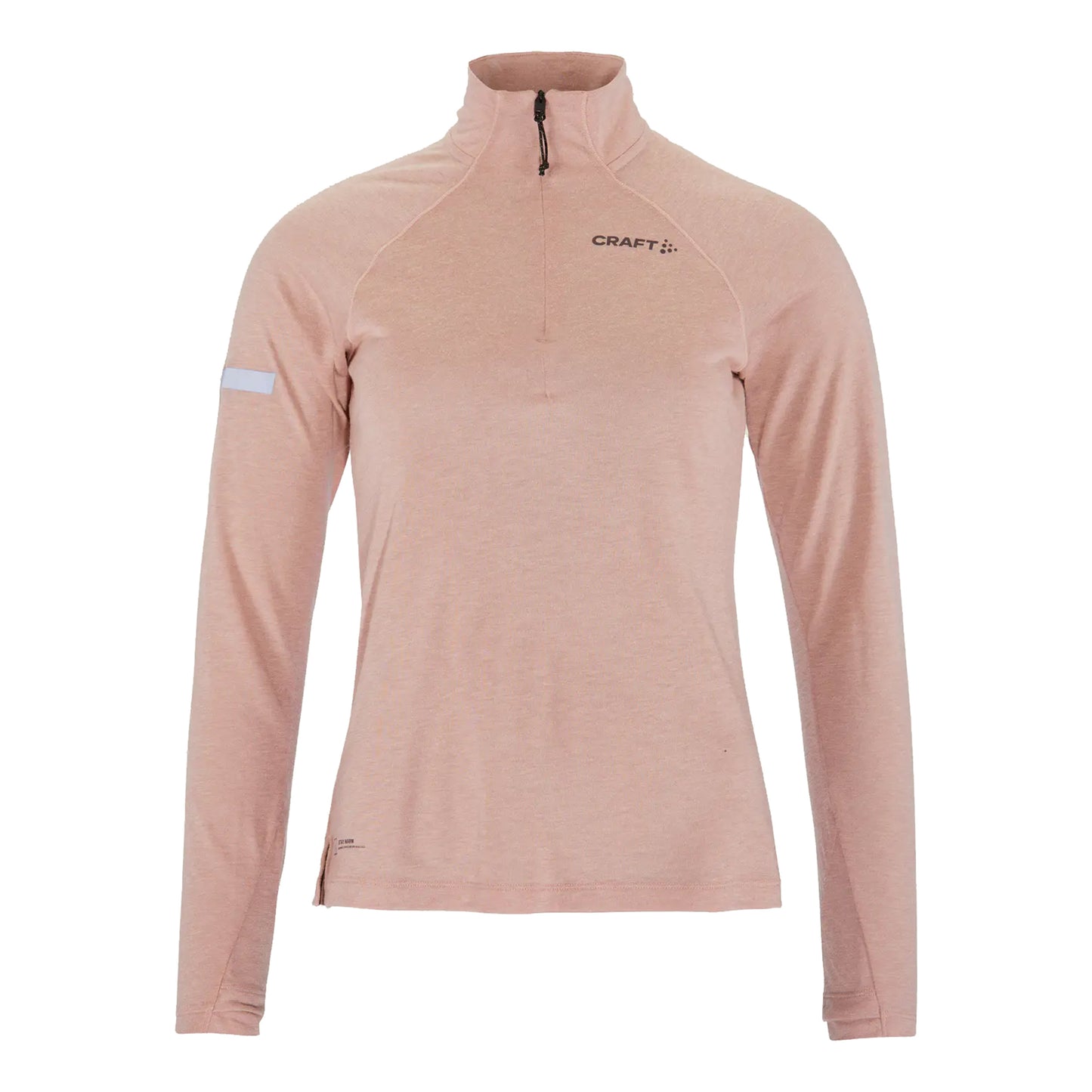 Craft ADV SUBZ Wool 3 Hardloopshirt Dames-Roze
