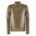 Core Gain Midlayer Hardloopshirt Heren-Beige