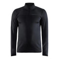 Core Gain Midlayer Hardloopshirt Heren-Zwart