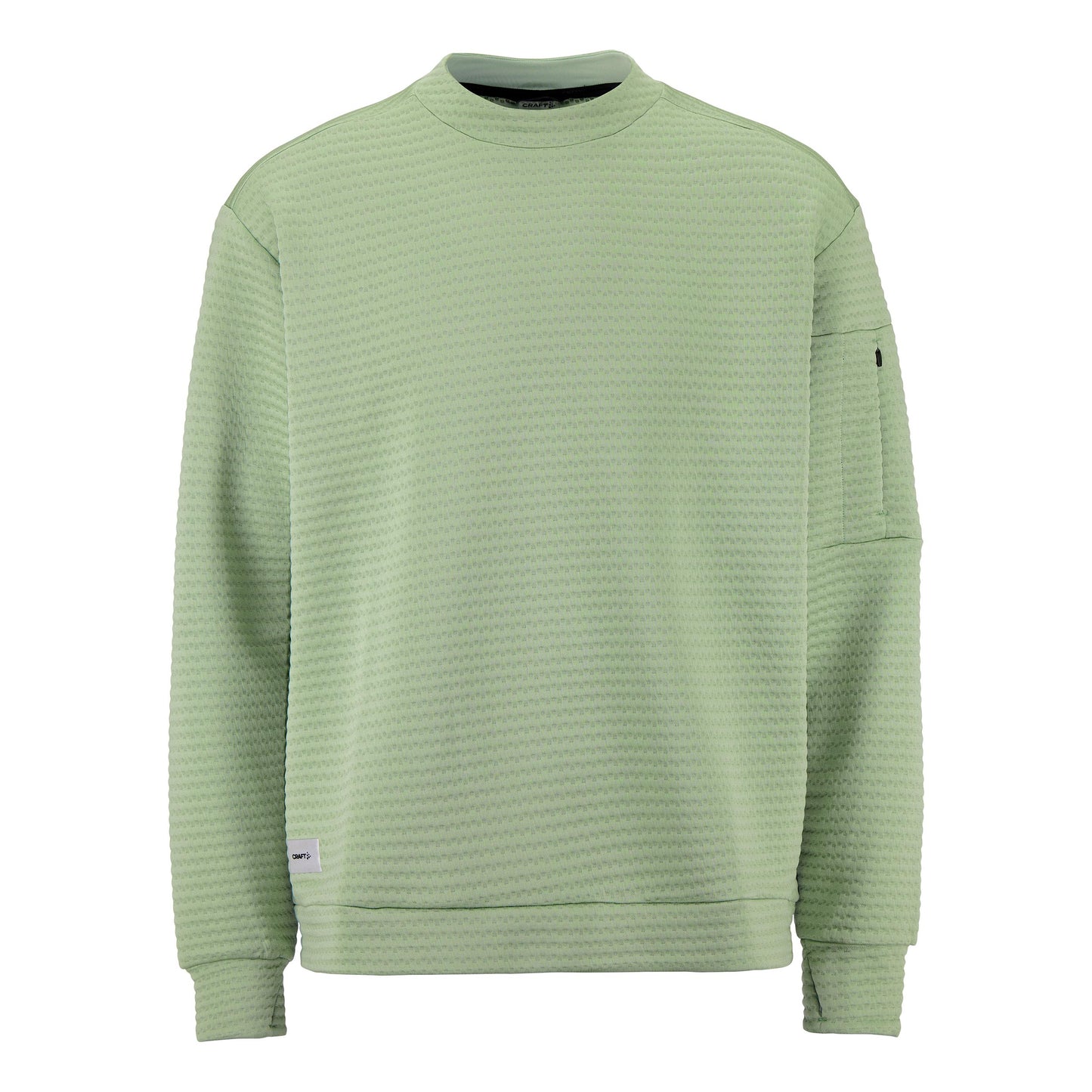 Craft Subz Structured Jersey Sweatshirt Heren-Groen
