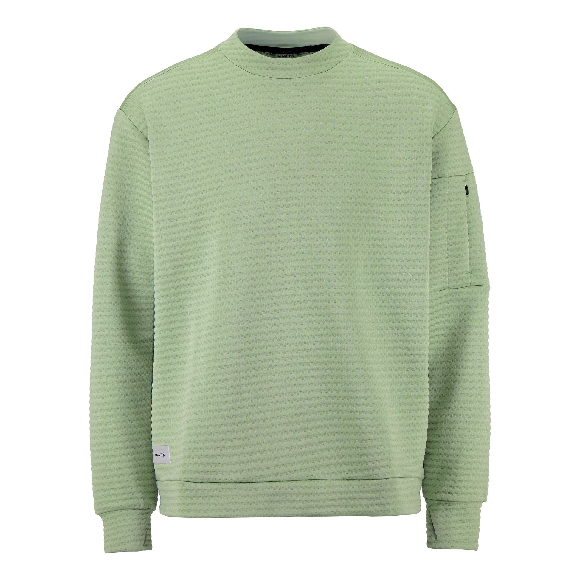Craft Subz Structured Jersey Sweatshirt Heren-Groen