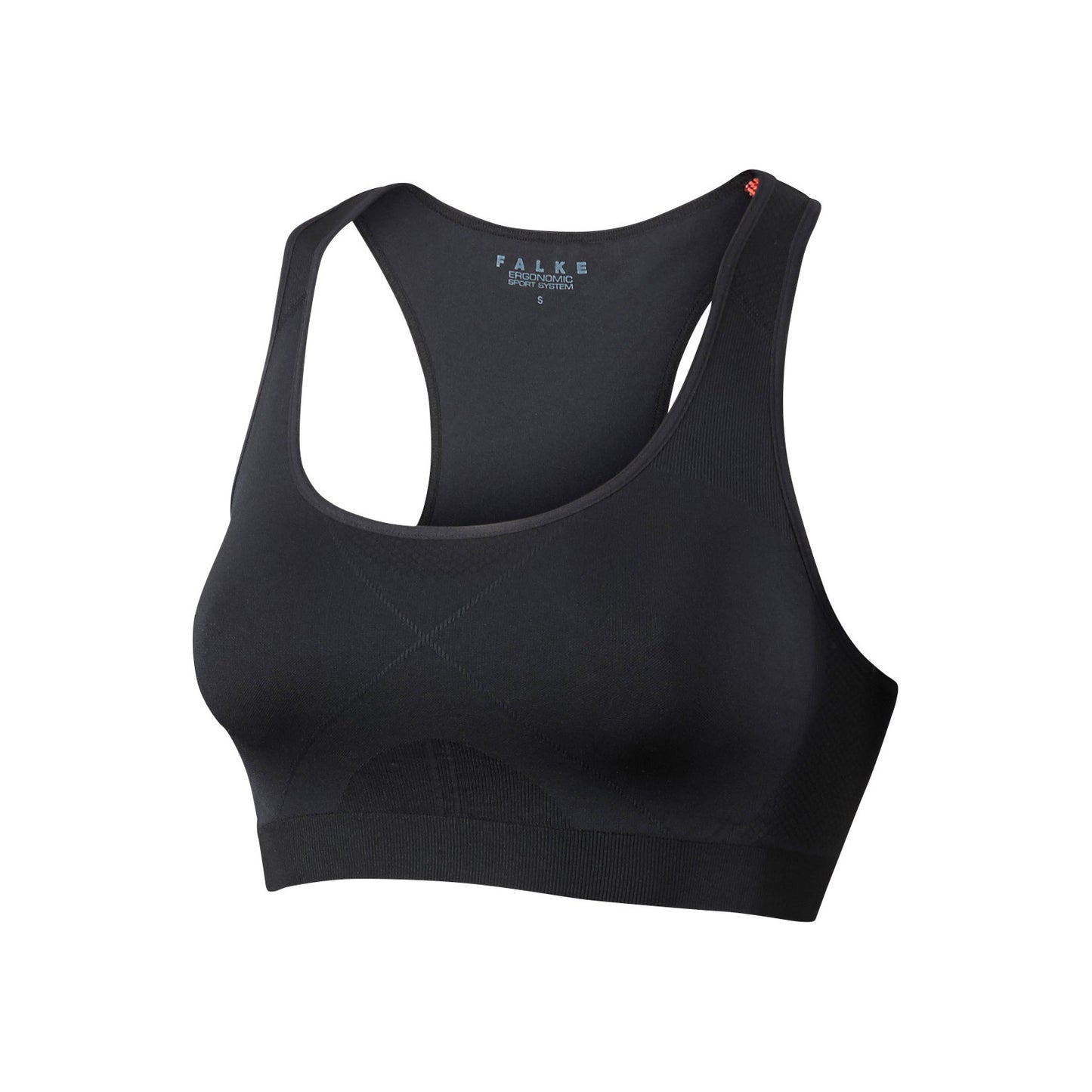 Falke Madison Low Support Bra Sport-bh Dames-Zwart,Zilver