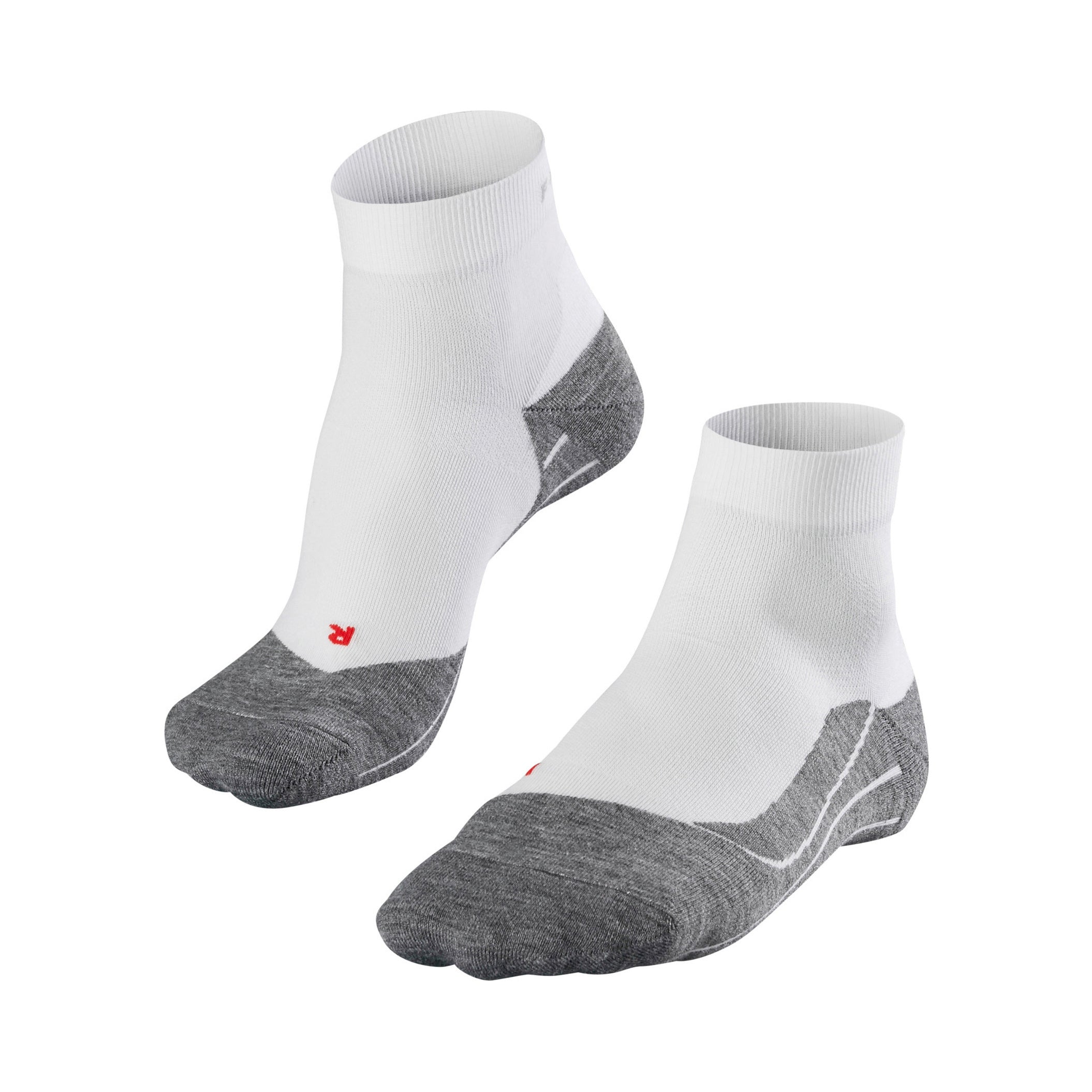Falke RU4 Endurance Short Hardloopsokken Dames - wit, grijs