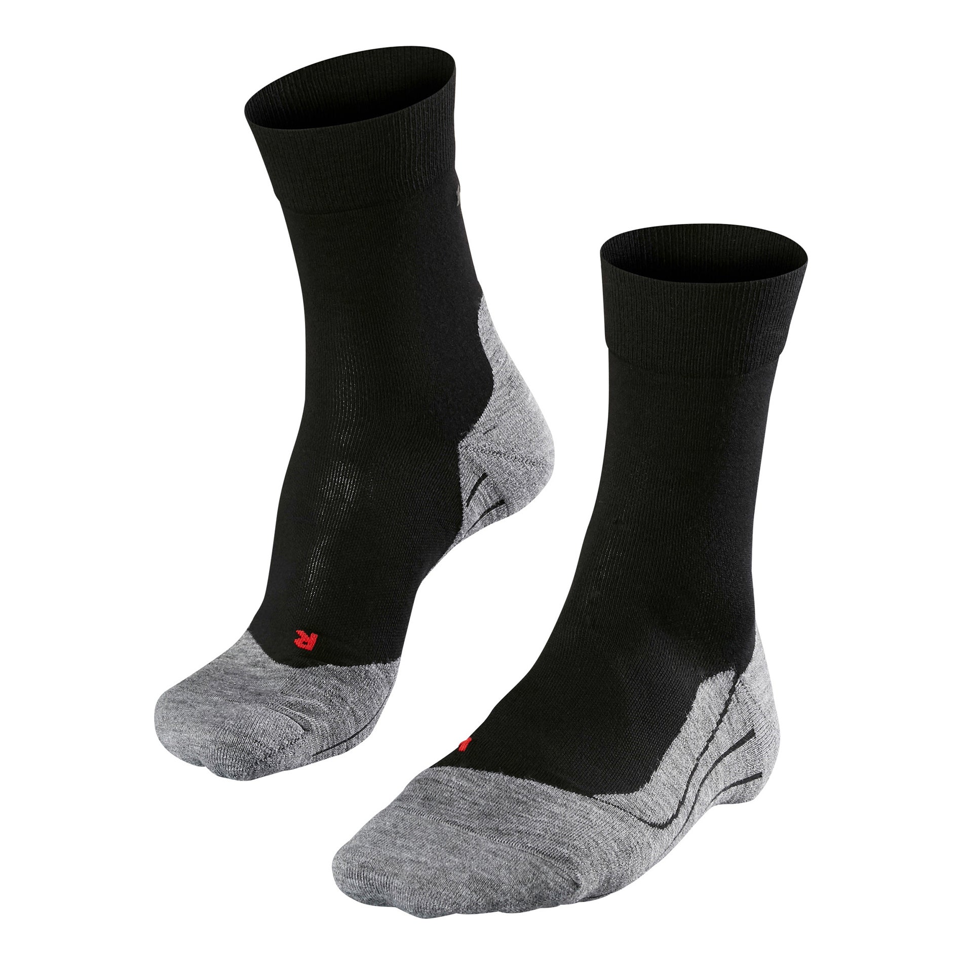 Falke RU4 Endurance Hardloopsokken Heren - zwart, grijs