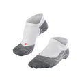 RU4 Endurance Invisible Hardloopsokken Heren-Wit,Grijs