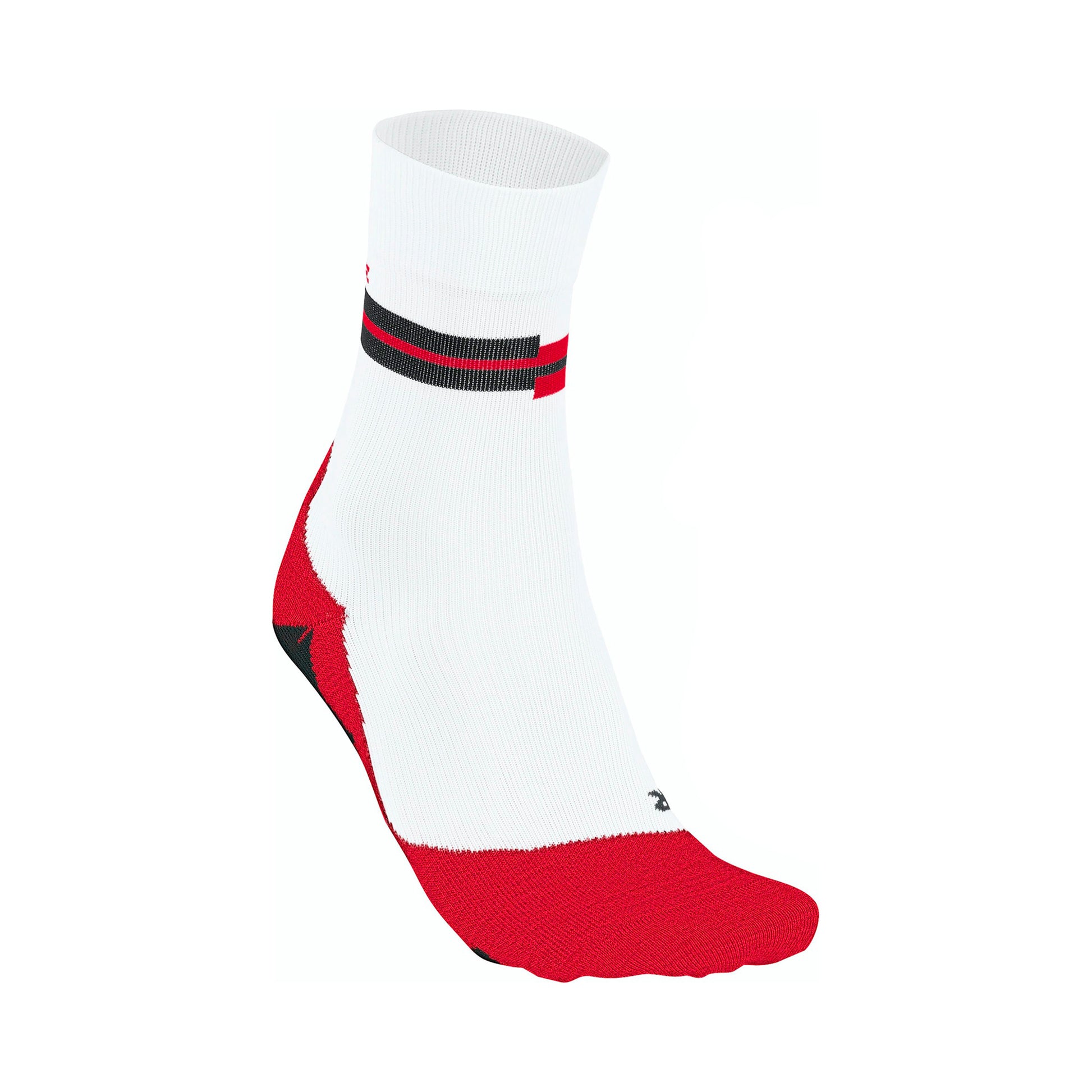 Falke RU5 Race Hardloopsokken Heren - wit, rood