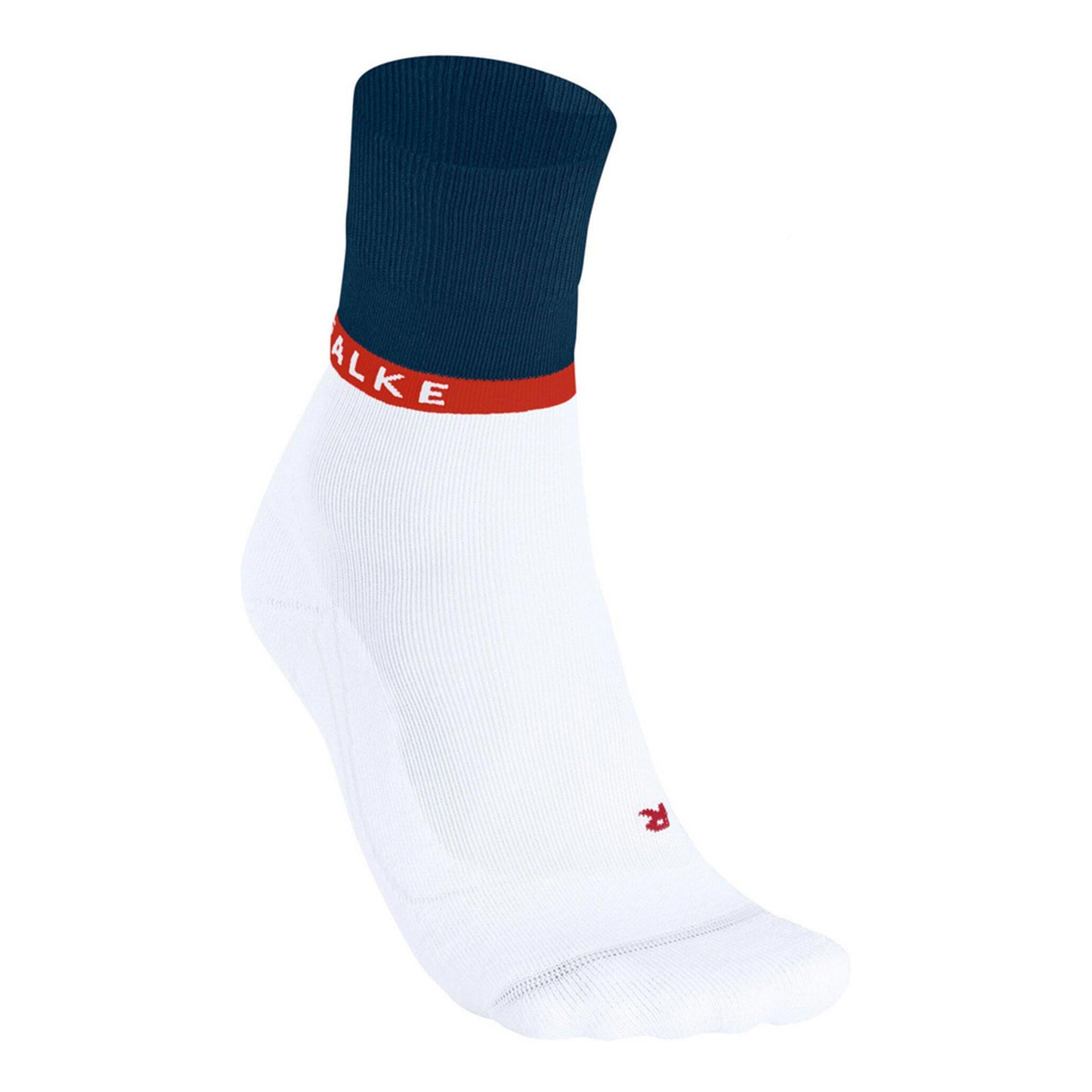 Falke RU4 Endurance Compression Hardloopsokken Heren-Wit,Donkerblauw