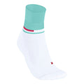 RU Compression Stabilizing Compressie-sokken Dames - wit, mint