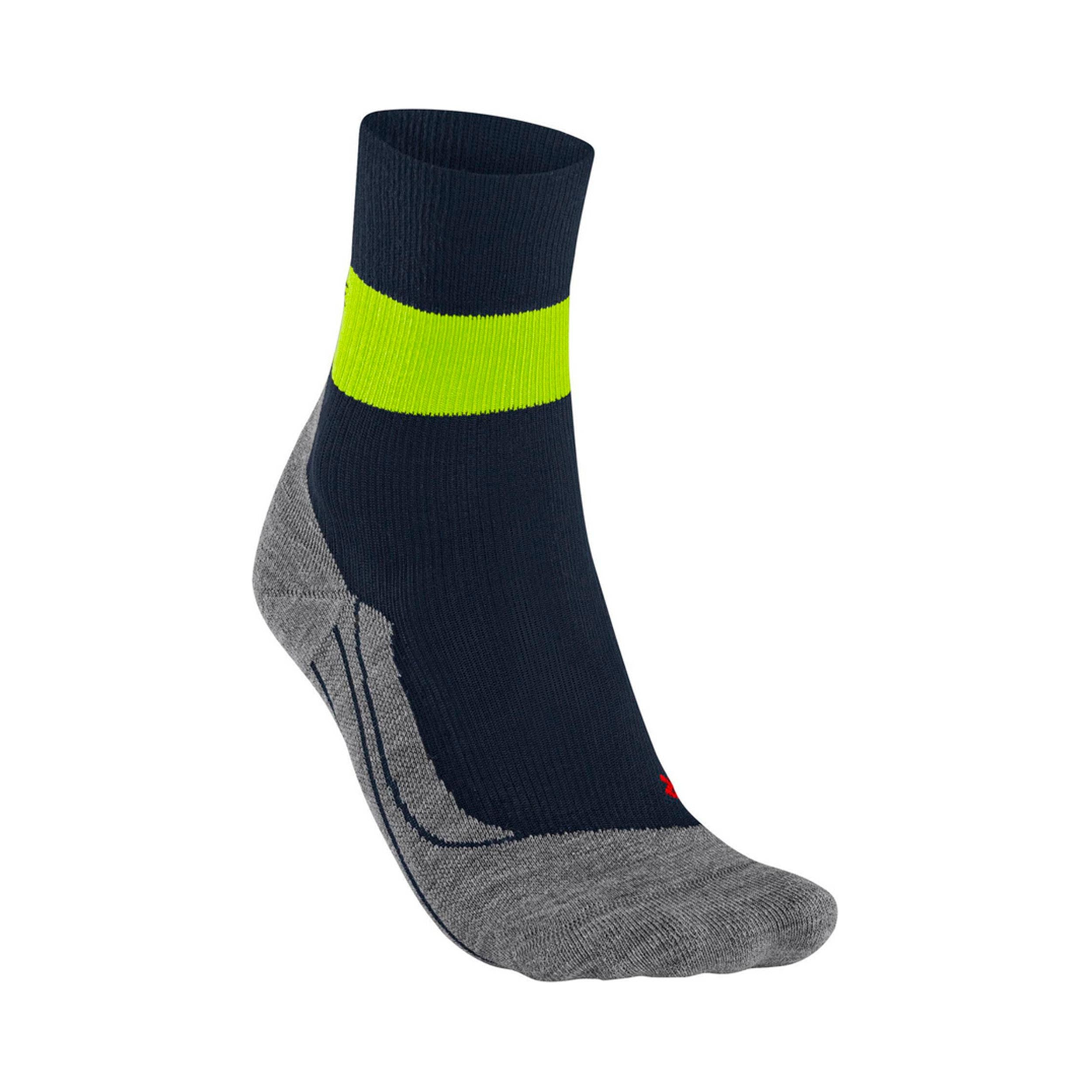 Falke RU Compression Stabilizing Compressie-sokken Heren - blauw, limoen