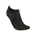 RU5 Race Invisible Hardloopsokken Dames-zwart