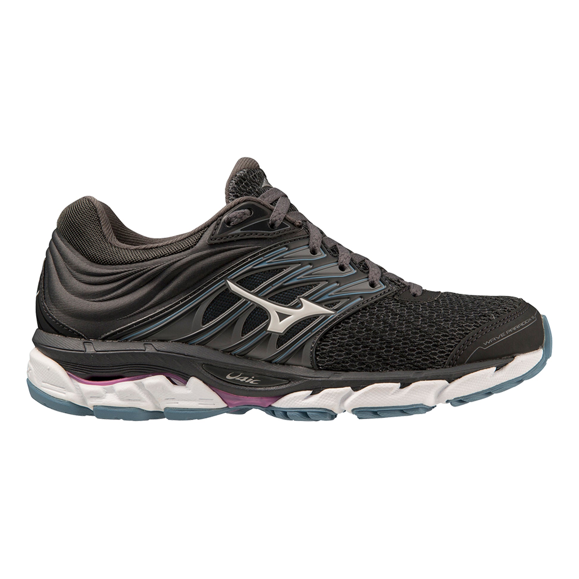 Mizuno Wave Paradox 5 Stabiliteitsschoen Dames - zwart,