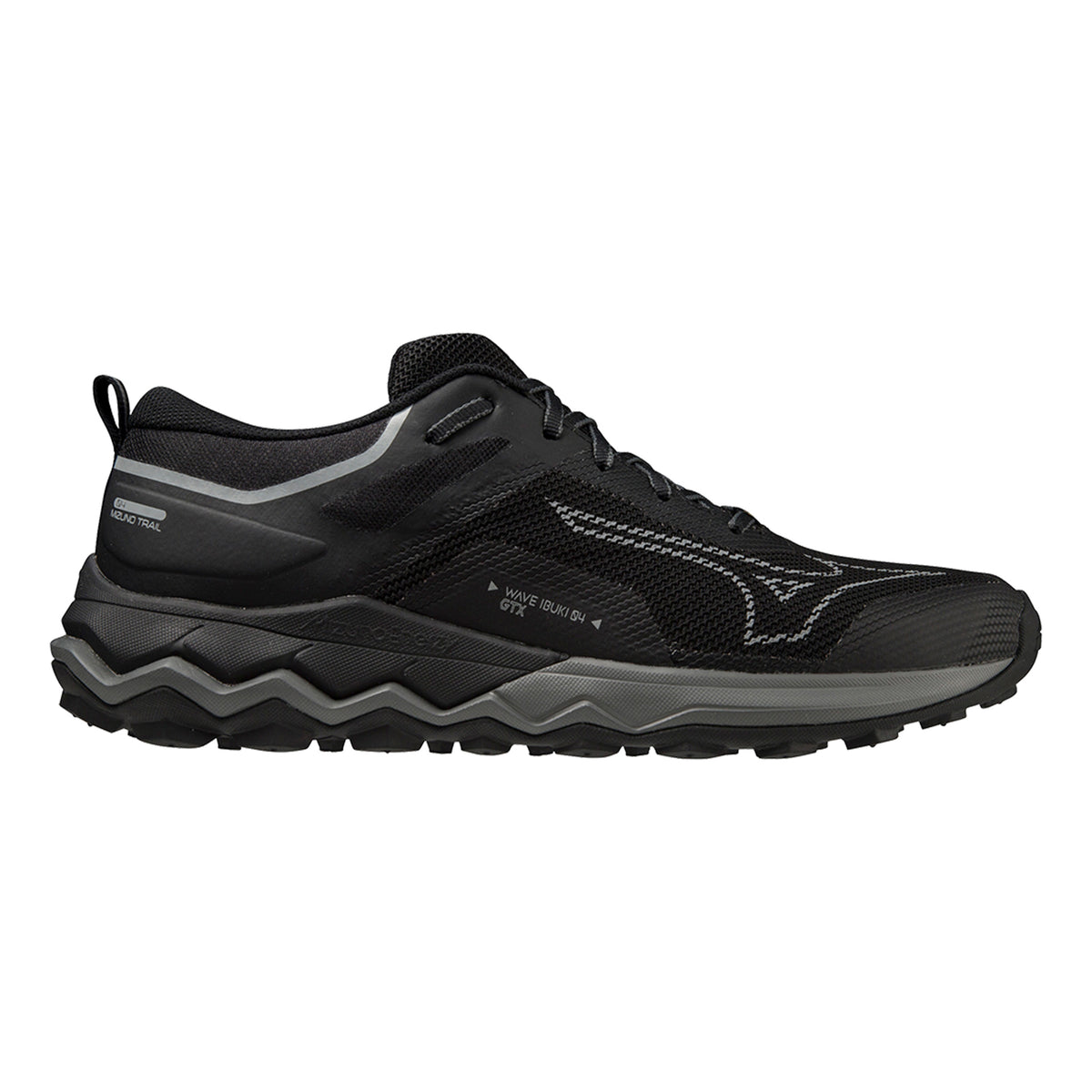 Mizuno Wave Ibuki 4 GTX Trailschoen Heren-Zwart