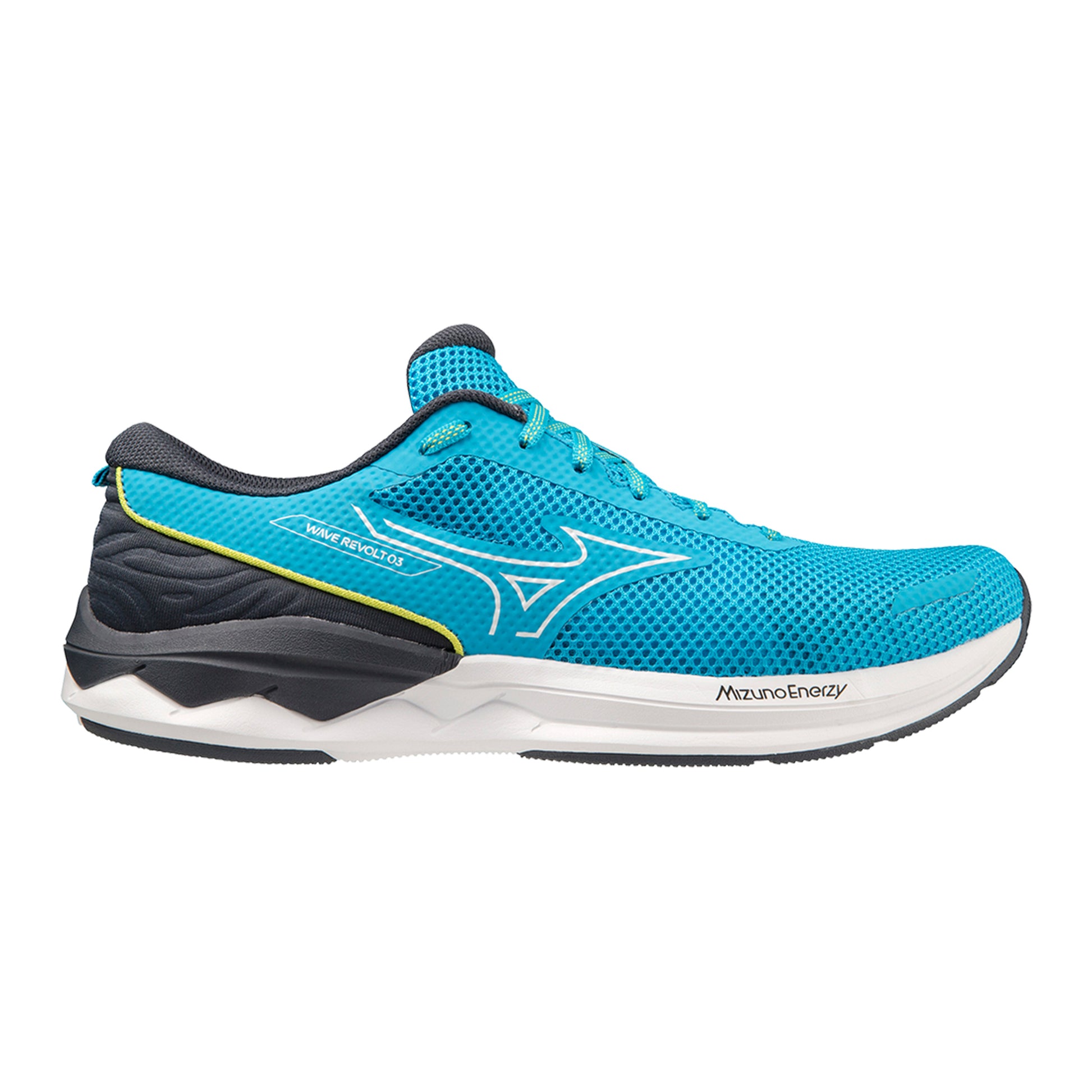 Mizuno Wave Revolt 3 Neutrale schoen Heren - lichtblauw, donkerblauw
