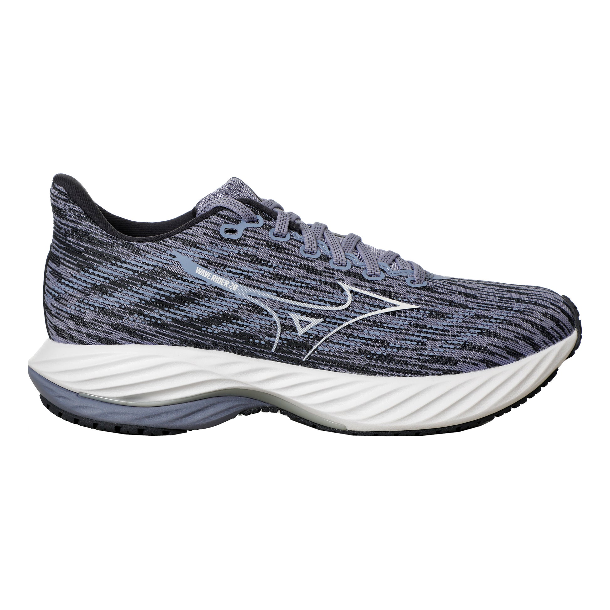 Mizuno Wave Rider 28 Neutrale schoen Dames - grijs, mauve