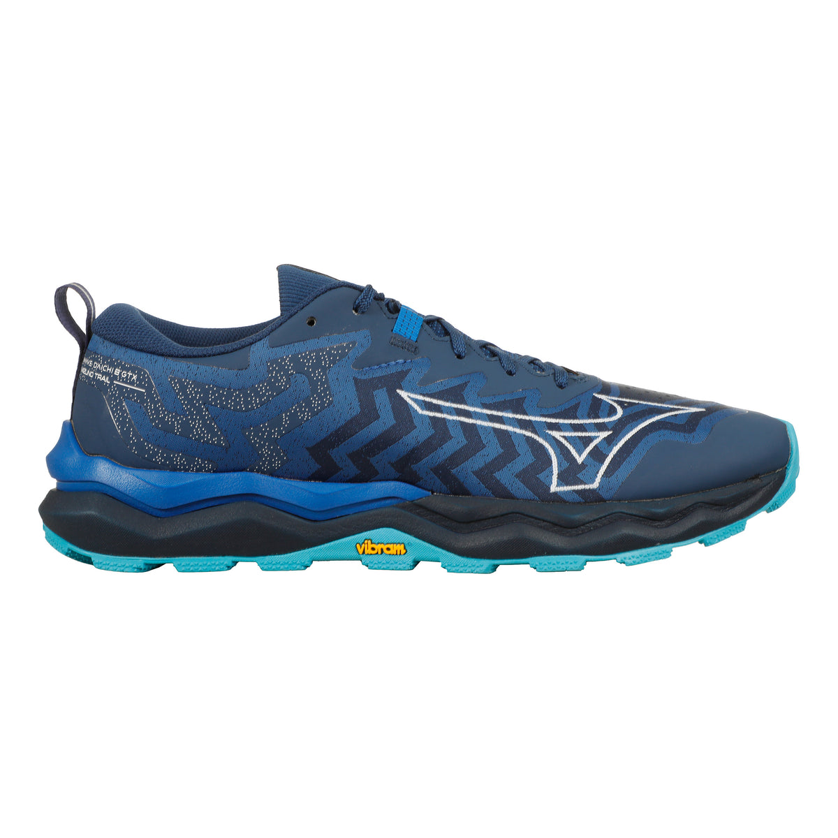 Mizuno Wave Daichi 8 GTX Trailschoen Heren - donkerblauw,