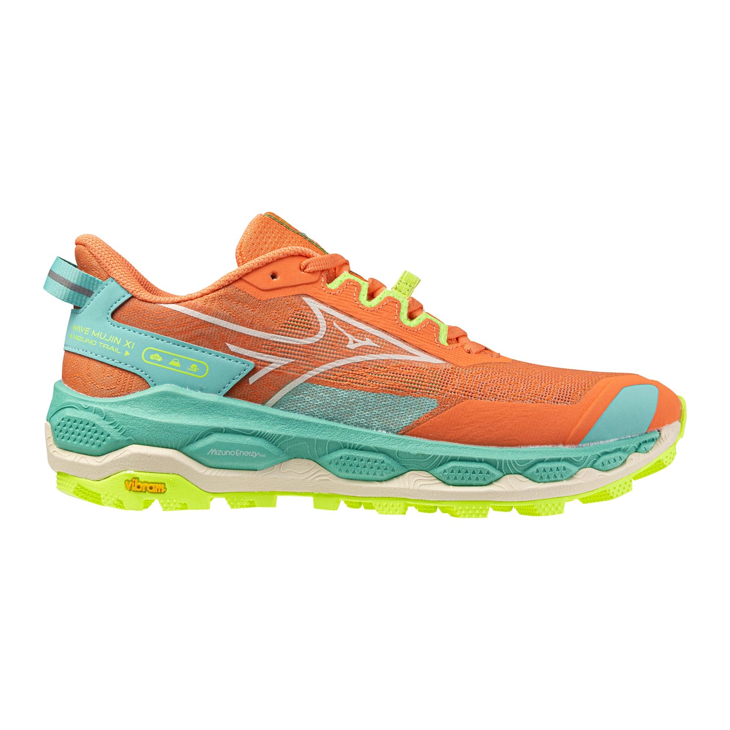 Mizuno Wave Mujin 11  Trailschoen Dames - oranje, mint