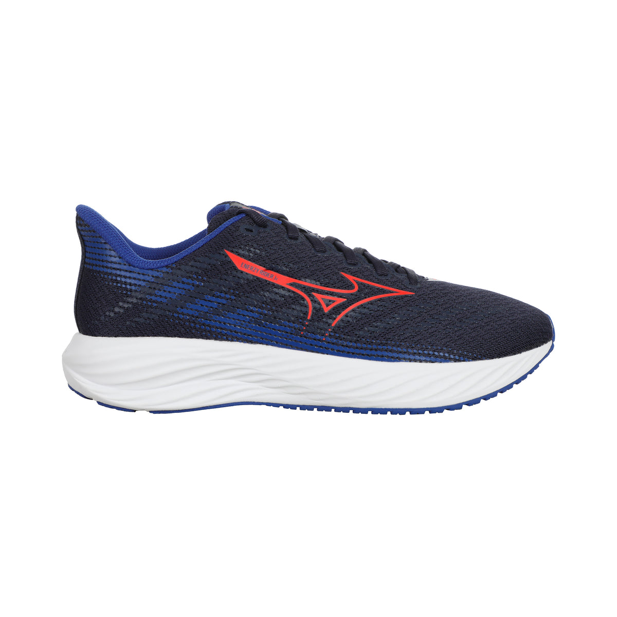 Mizuno Enerzy Rider Jnr  Neutrale schoen Kinderen - donkerblauw, rood