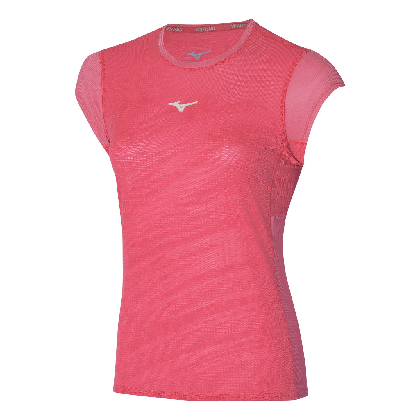 Mizuno Aero Hardloopshirt Dames-Rood