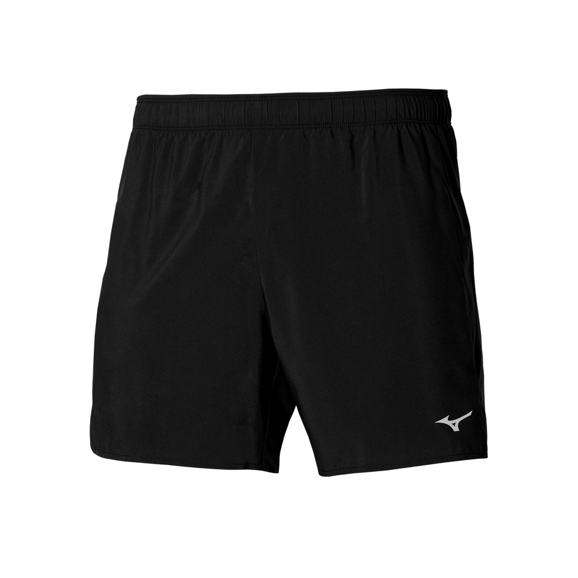 Mizuno Core 5.5 Short Hardloopshorts Heren-Zwart