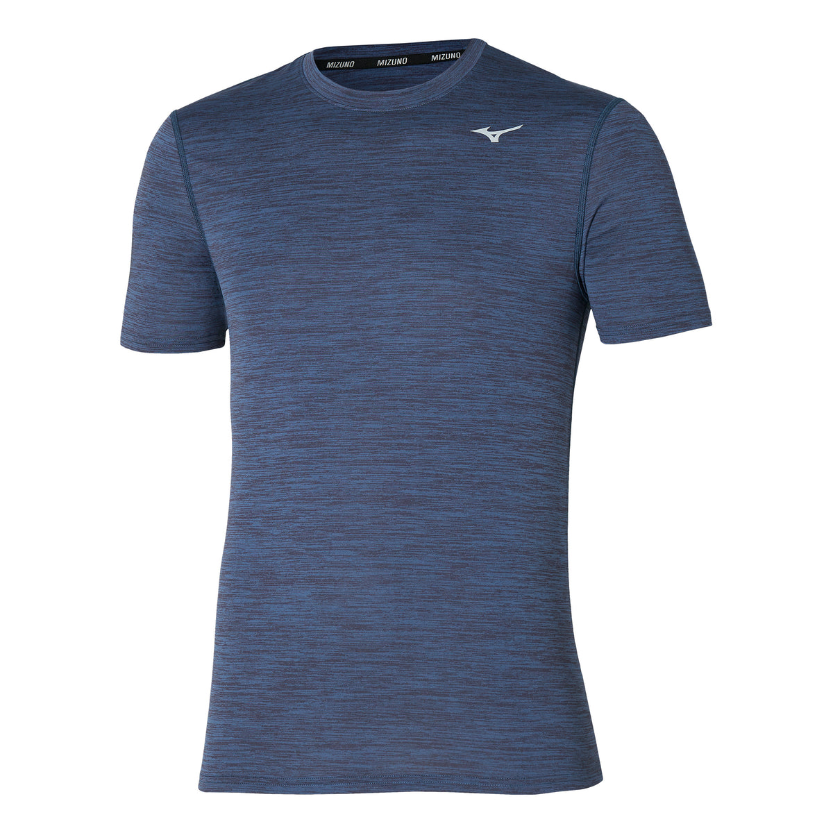 Mizuno Impulse Core Hardloopshirt Heren - blauw,