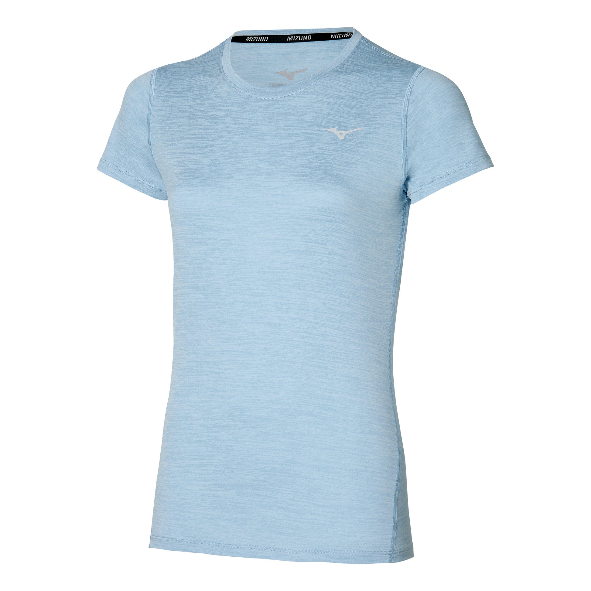 Mizuno Impulse Core Hardloopshirt Dames - lichtblauw, lichtblauw