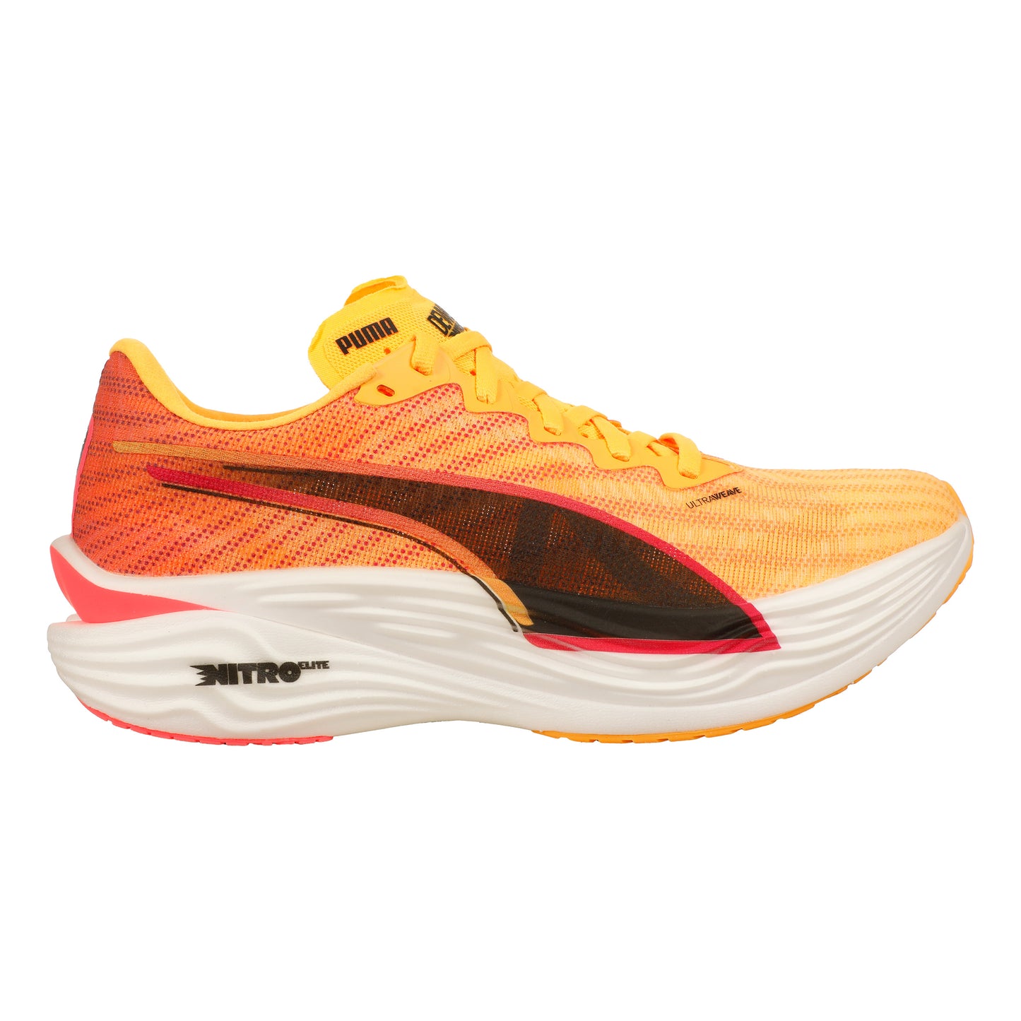 Puma Deviate Nitro Elite 3 Fire Wedstrijdschoen Dames - oranje,