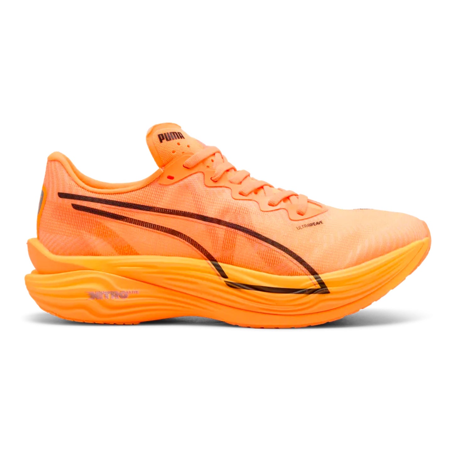 Puma Deviate Nitro Elite 3 Wedstrijdschoen Heren - oranje, zwart